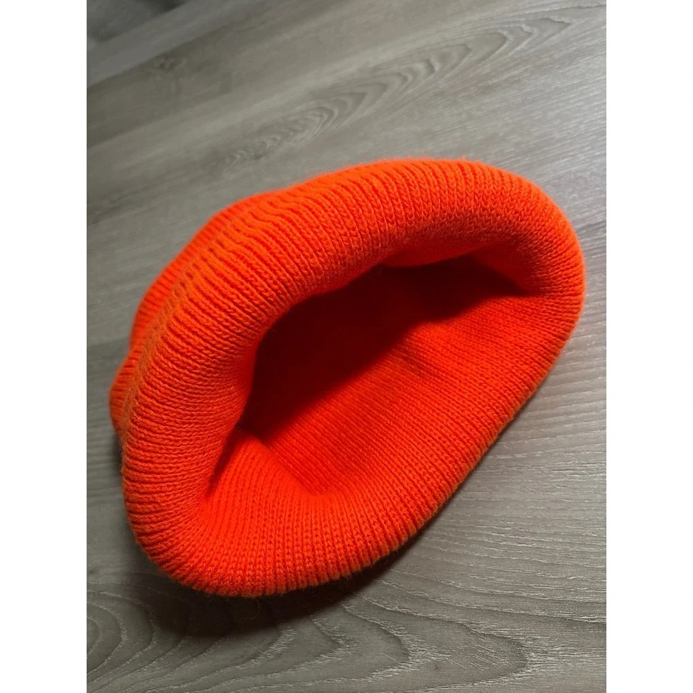 Hot Shot Trophy Gear Blaze‎ Orange Knit Beanie Hunting Safety Watch Cap One Size